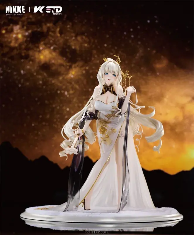 『勝利の女神：NIKKE』より、「クラウン：グローリアスフラワー」のフィギュアが登場。あみあみにて予約受付中。 画像 5