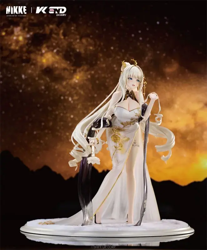 『勝利の女神：NIKKE』より、「クラウン：グローリアスフラワー」のフィギュアが登場。あみあみにて予約受付中。 画像 6