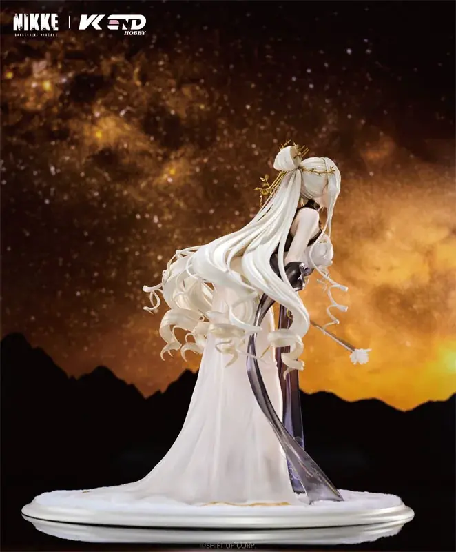 『勝利の女神：NIKKE』より、「クラウン：グローリアスフラワー」のフィギュアが登場。あみあみにて予約受付中。 画像 7