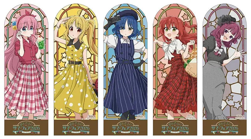 『ぼっち・ざ・ろっく！』より、新規描き下ろしイラストを使用した新商品が8月15日発売！　アニメイトでは、特典「しおり」がもらえるフェアを開催 画像 7
