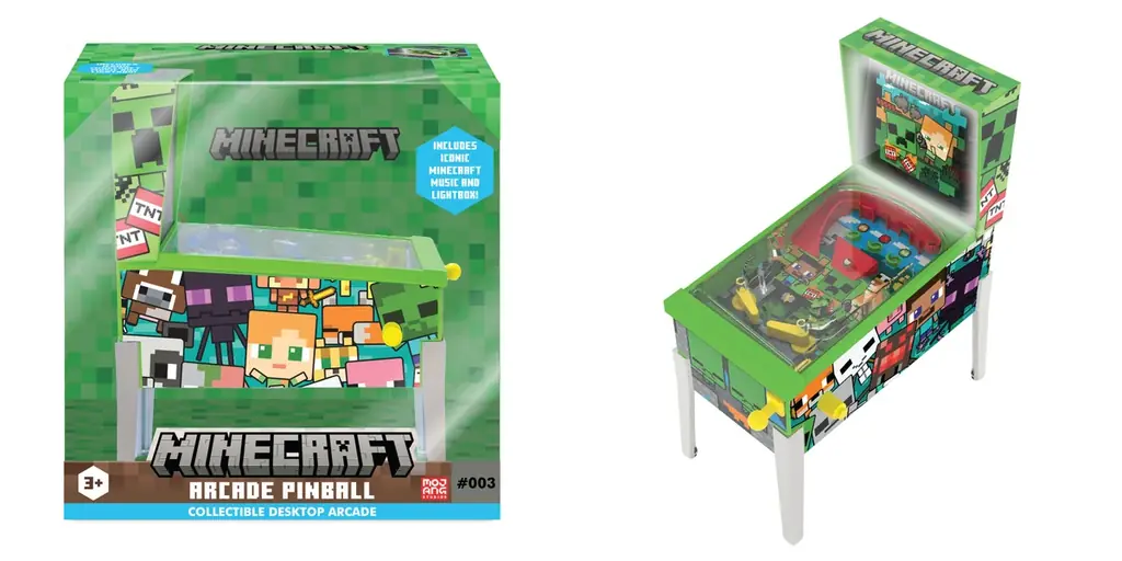 マインクラフトより発掘キットやエンダーマンモーションセンサーライト、ピンボールミニなど全7アイテムが8月13日より予約販売開始！ 画像 11