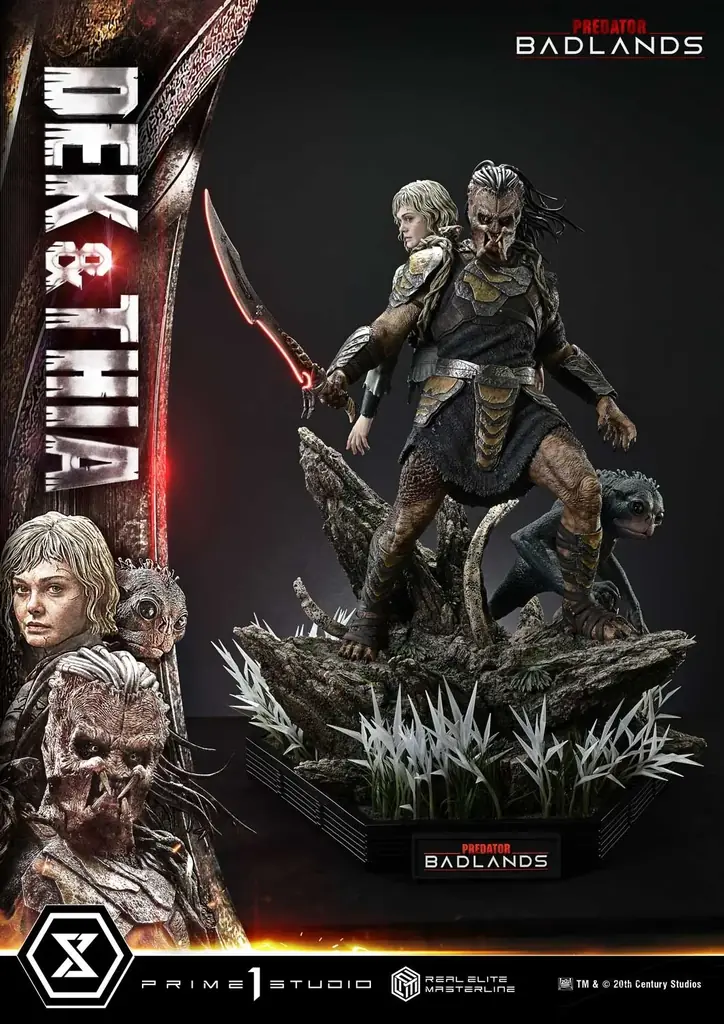 映画『プレデター：バッドランド』から、「デク＆ティア」を1/3スケールで立体化 画像 3