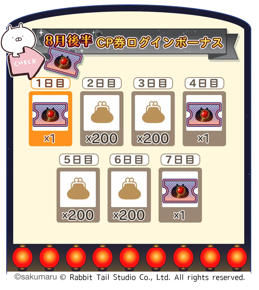 2周年を迎えた『うさまるキッチン』8月後半限定新規着せ替えが登場！ 画像 4