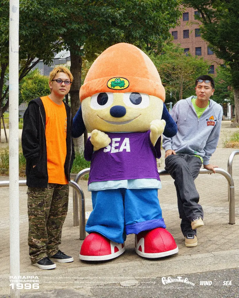 PaRappa the Rapper 30周年を記念して、WIND AND SEAがスペシャルコラボレーションを発表。心斎橋PARCOにてPOP UPも開催 画像 6