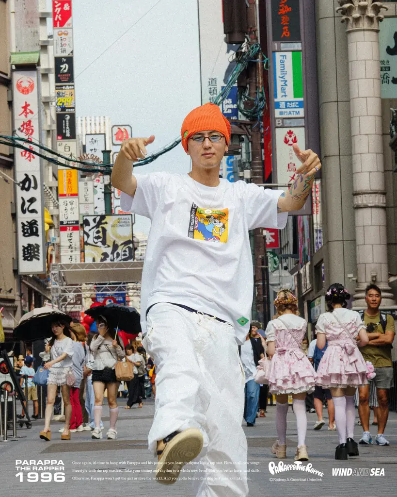 PaRappa the Rapper 30周年を記念して、WIND AND SEAがスペシャルコラボレーションを発表。心斎橋PARCOにてPOP UPも開催 画像 7