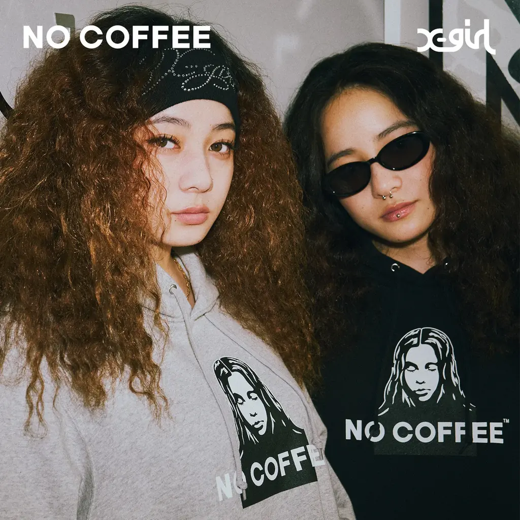 X-girl×NO COFFEEコラボが8/21発売、4型展開