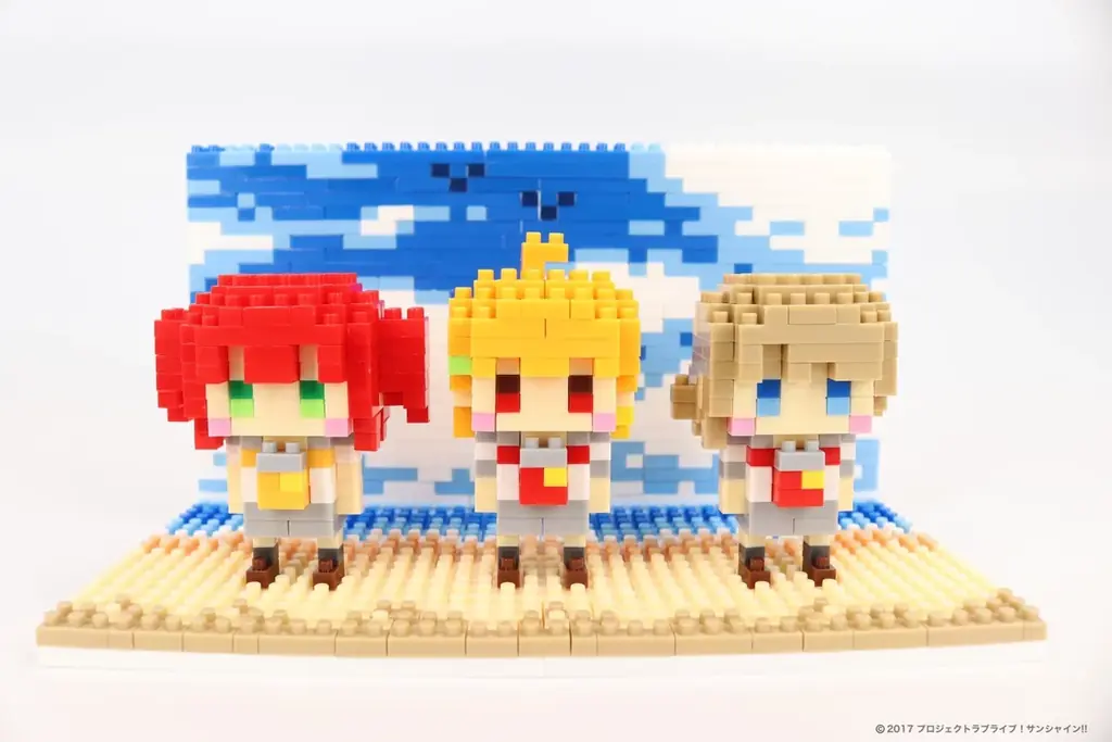 Aqoursが、自分で組み立てて飾れるブロックフィギュアに！『ラブライブ！サンシャイン!!』×ミタクルブロック、8月14日(金)受注開始 画像 2