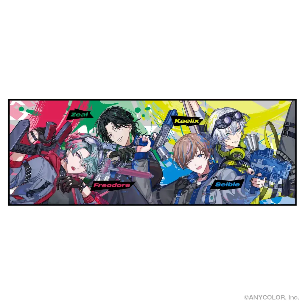 「NIJISANJI EN」所属ユニット「BY THE BEAT」のオリジナルくじが「くじスクエア」に登場！同ビジュアルを使用した限定グッズも日本にて同時発売決定 画像 12