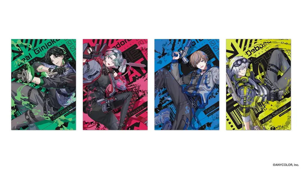 「NIJISANJI EN」所属ユニット「BY THE BEAT」のオリジナルくじが「くじスクエア」に登場！同ビジュアルを使用した限定グッズも日本にて同時発売決定 画像 4