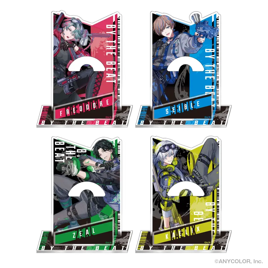 「NIJISANJI EN」所属ユニット「BY THE BEAT」のオリジナルくじが「くじスクエア」に登場！同ビジュアルを使用した限定グッズも日本にて同時発売決定 画像 8
