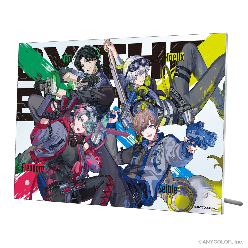 「NIJISANJI EN」所属ユニット「BY THE BEAT」のオリジナルくじが「くじスクエア」に登場！同ビジュアルを使用した限定グッズも日本にて同時発売決定 画像 9