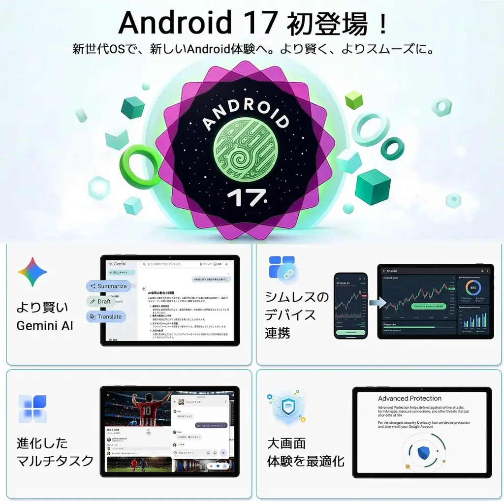Android 17搭載11インチタブレット「Blackview Link 5」発売、8月31日まで22,999円の発売記念価格で販売 画像 3