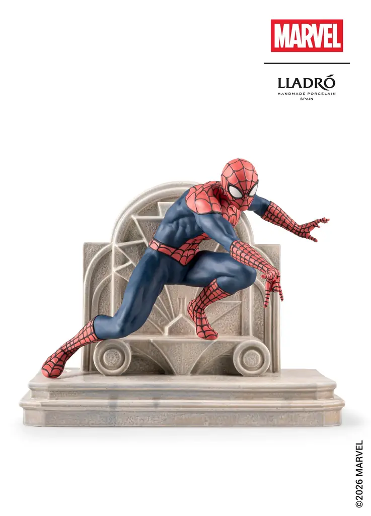 リヤドロのポーセリンで蘇るスパイダーマン限定500体