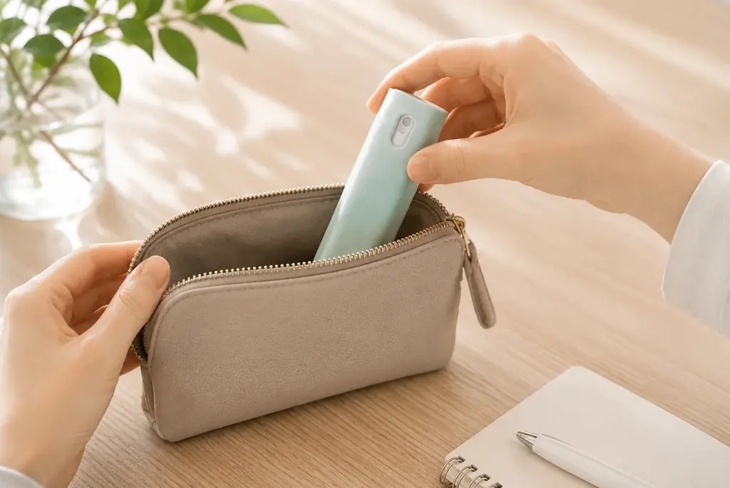 シュッとスプレー、サッと拭くだけ。コンパクトに持ち歩けるHIDISCスクリーンクリーナーを新発売 画像 3