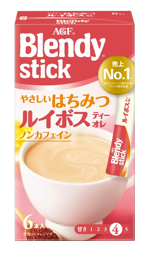 拡大するノンカフェインニーズにお応えした新商品発売！《「ブレンディ®」 スティック》シリーズから〈やさしいはちみつルイボスティーオレ〉が新登場！ 画像 2