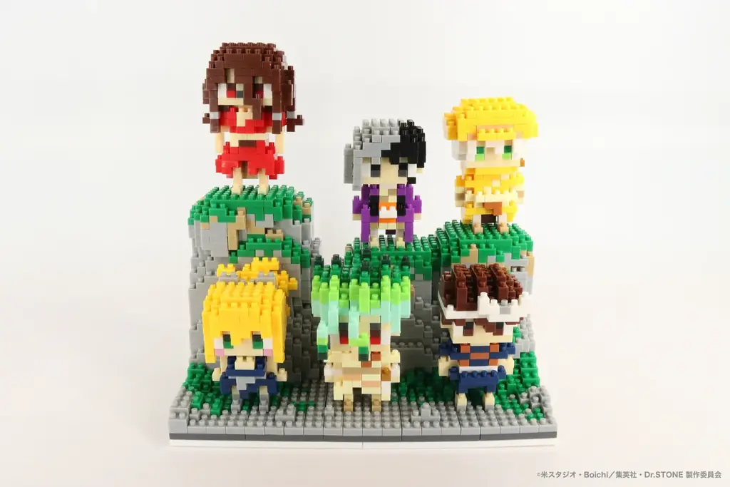 TVアニメ『Dr.STONE』とミタクルブロックがコラボ！キャラクター16種をドット絵調のブロックフィギュアで立体化！MITACLE BLOCK東池袋店で9月5日よりポップアップショップ開催 画像 6