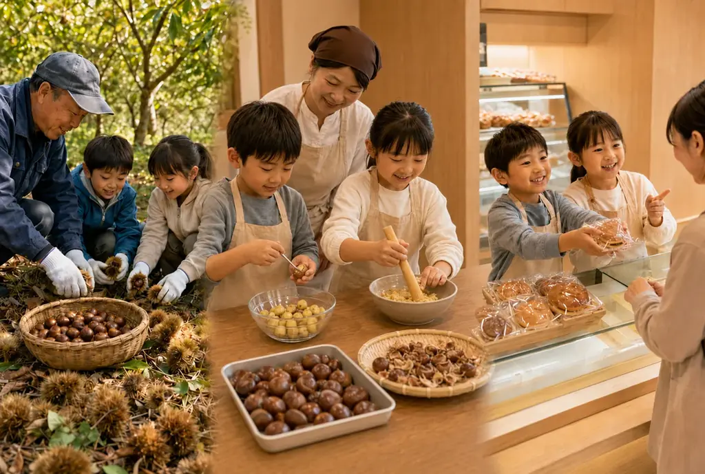 【阪神梅田本店】丹波の和洋菓子ブランド「やながわ」と初タッグ。“こども達の笑顔あふれる”参加型プロジェクト「食育キャラバン」の募集を開始します！ 画像 1