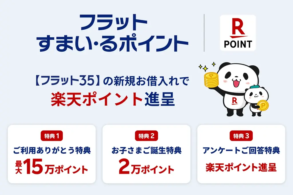 10月1日開始：フラットすまい・るで最大15万楽天ポイント