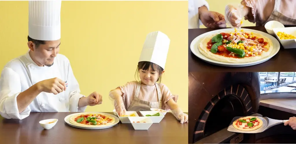 9月21日（敬老の日）親子で楽しむ琵琶湖ホテルのピザ作り体験