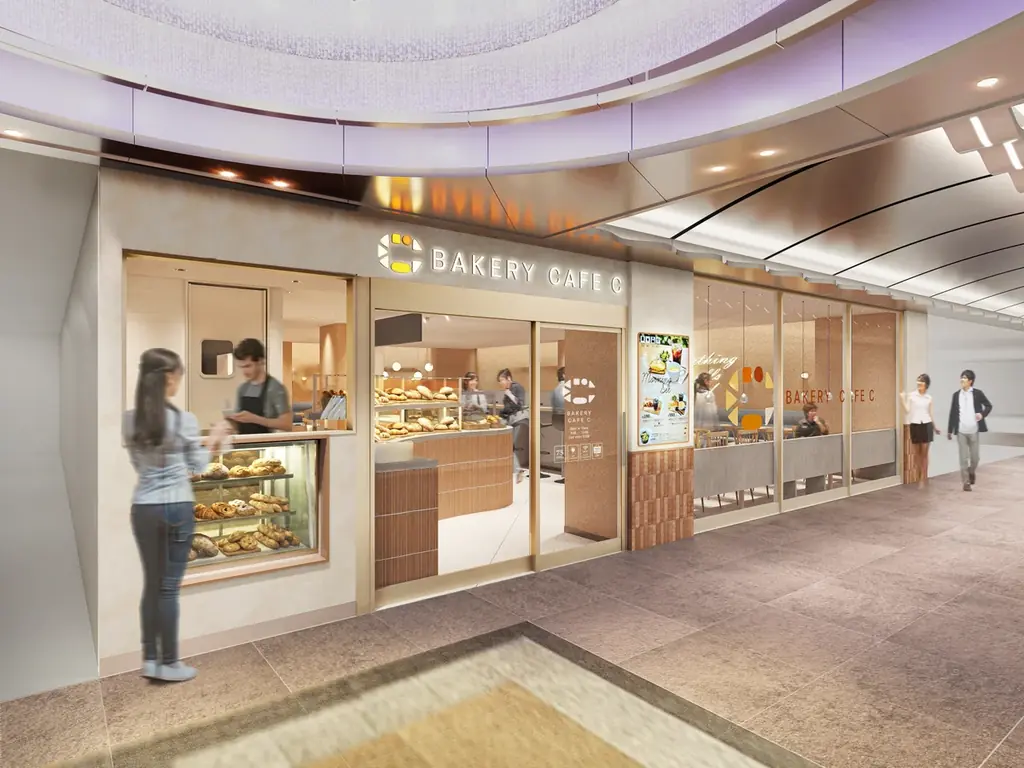 8/28オープン｜さんちかのBAKERY CAFE C、駅直結でクロワッサン