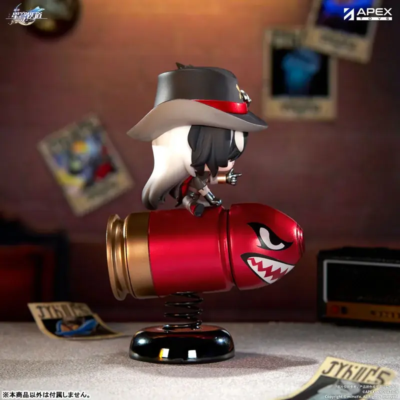 『崩壊：スターレイル』より、「ブートヒル ちびキャラゆらゆらスタンド」のフィギュアが登場。あみあみにて予約受付中。 画像 4