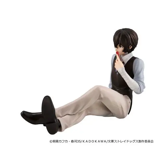 『文豪ストレイドッグス』より、「太宰治」のフィギュアがてのひらサイズになって登場。あみあみにて予約受付中。 画像 6