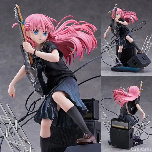 アニメ 『ぼっち・ざ・ろっく！』より、「後藤ひとり」がLive ver.でフィギュア化。あみあみにて予約受付中。 画像 2