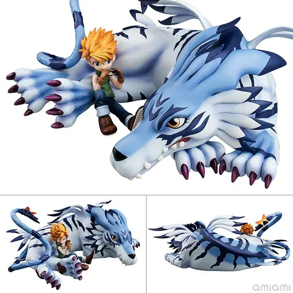 『デジモンアドベンチャー』より、「ガルルモン」とパートナーである「石田ヤマト」のフィギュアが再登場。あみあみ含む一部流通限定でご案内中。 画像 2