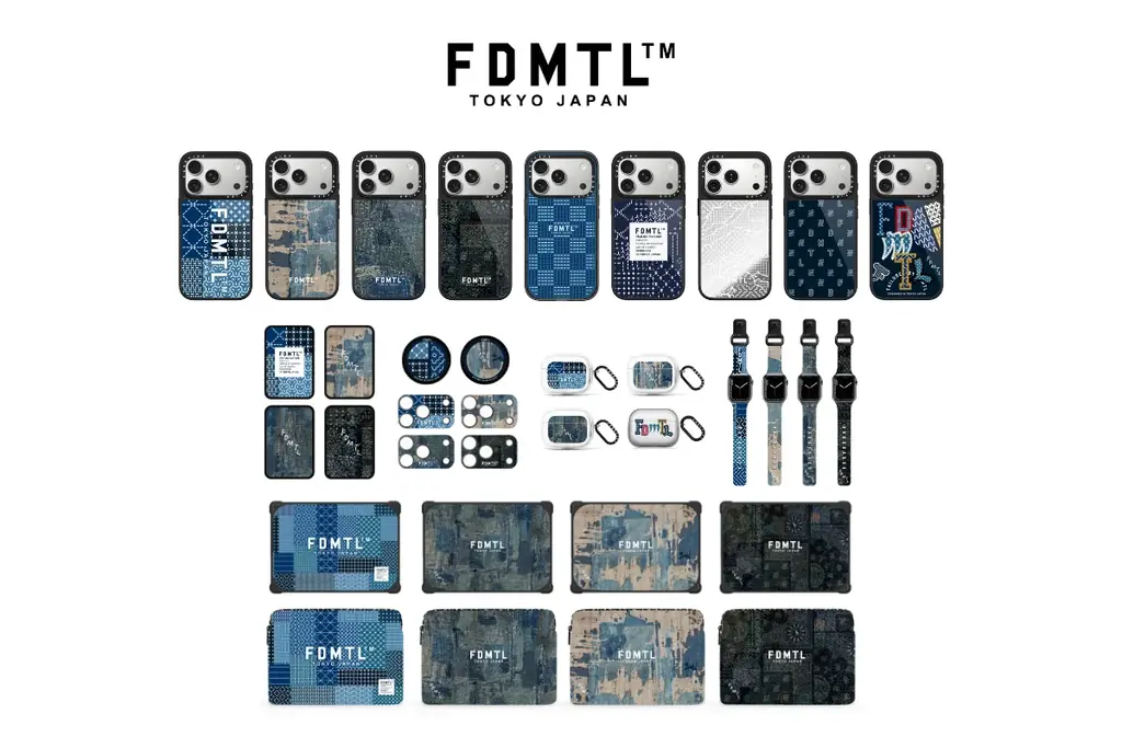 【CASETiFY】CASETiFYが東京拠点のデニムブランド「FDMTL」とのコラボコレクションを発表 画像 5