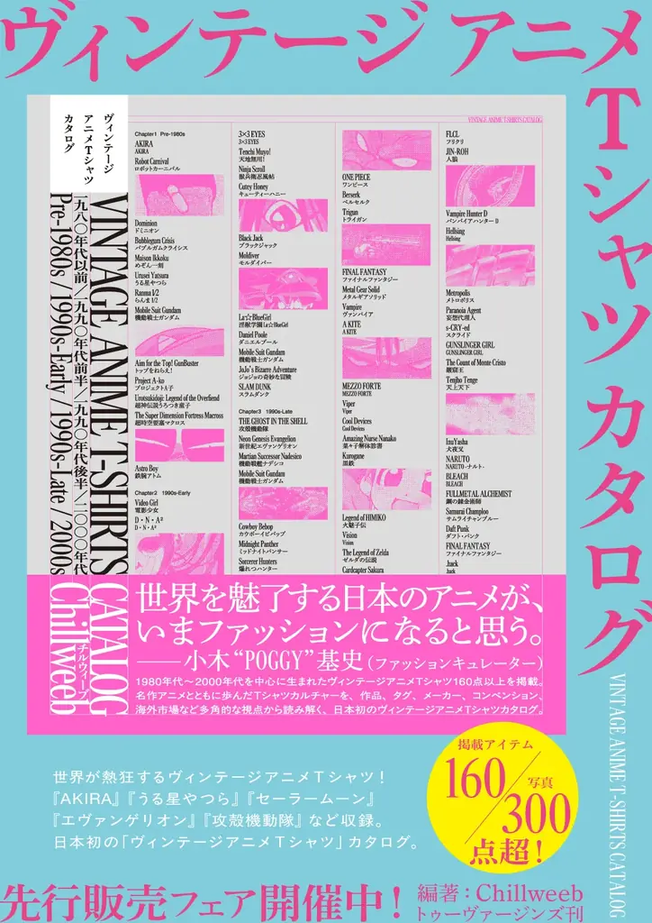 8/21〜代官山蔦屋で先行販売：ヴィンテージTシャツ本