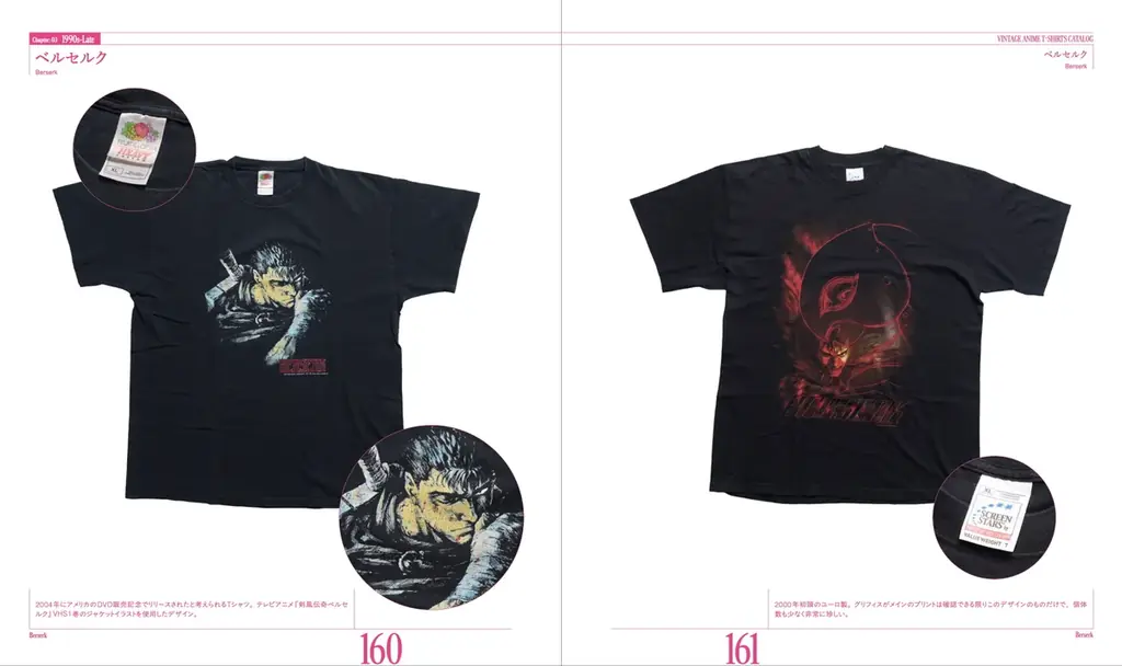 【代官山 蔦屋書店にて先行販売&フェア開催】世界が熱狂するアニメTシャツをまとめた日本初のビジュアルブック『ヴィンテージ アニメTシャツ カタログ』 画像 8