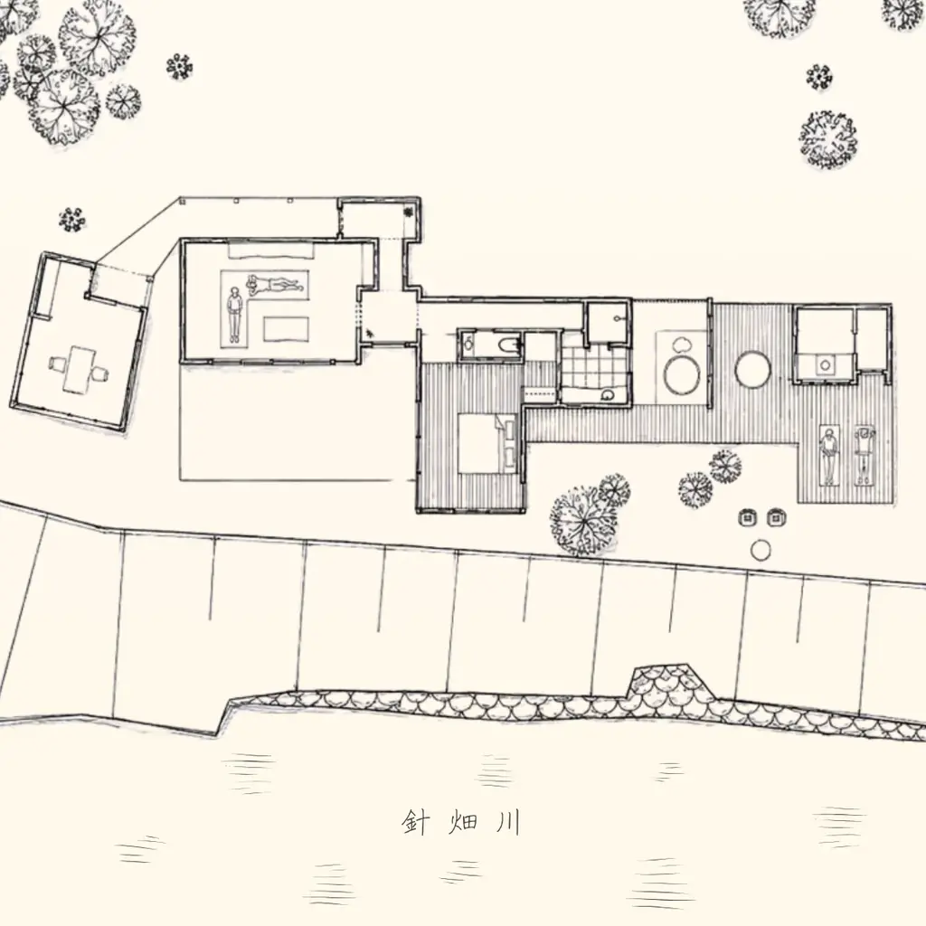 【新ブランド誕生】森の中、1日1組だけのオールインクルーシブヴィラ。滋賀・高島市朽木にNature Retreat「enBED」が2026年11月開業予定。 画像 5