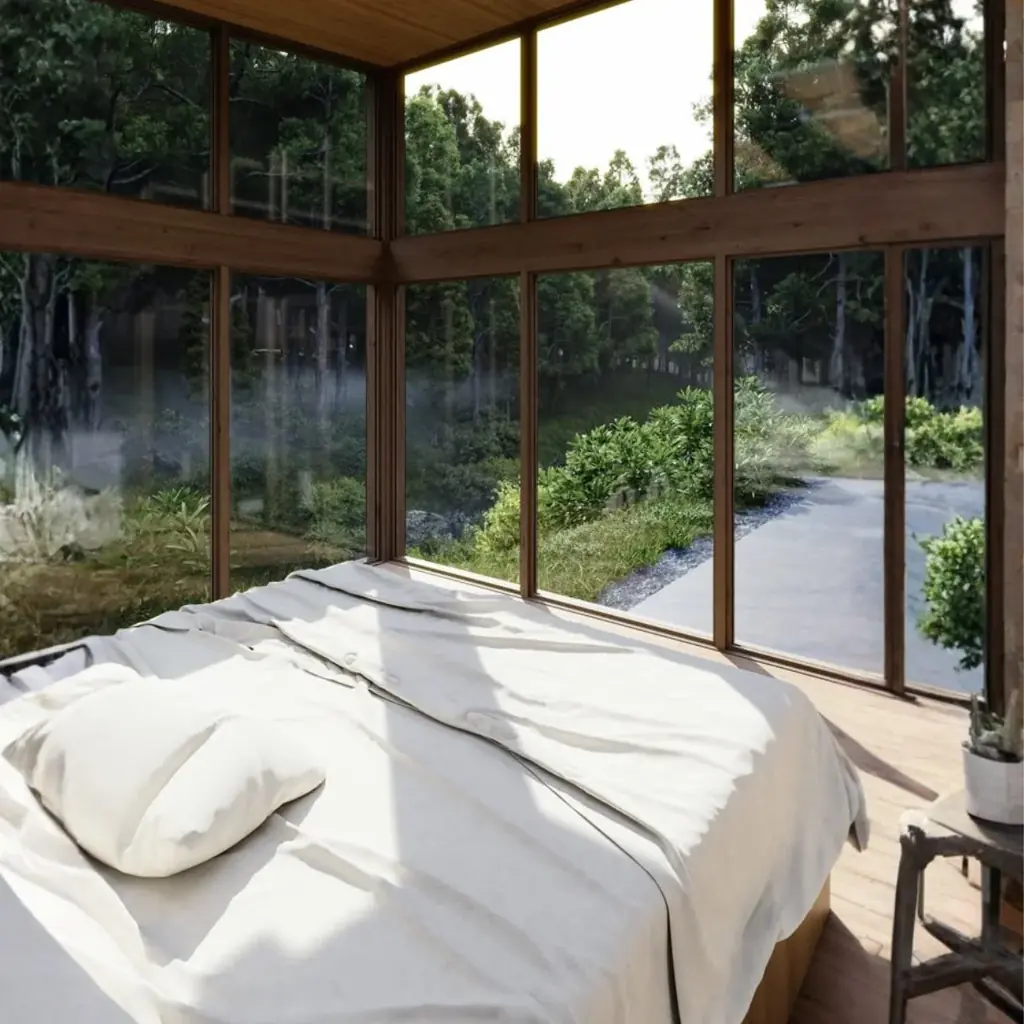 【新ブランド誕生】森の中、1日1組だけのオールインクルーシブヴィラ。滋賀・高島市朽木にNature Retreat「enBED」が2026年11月開業予定。 画像 6