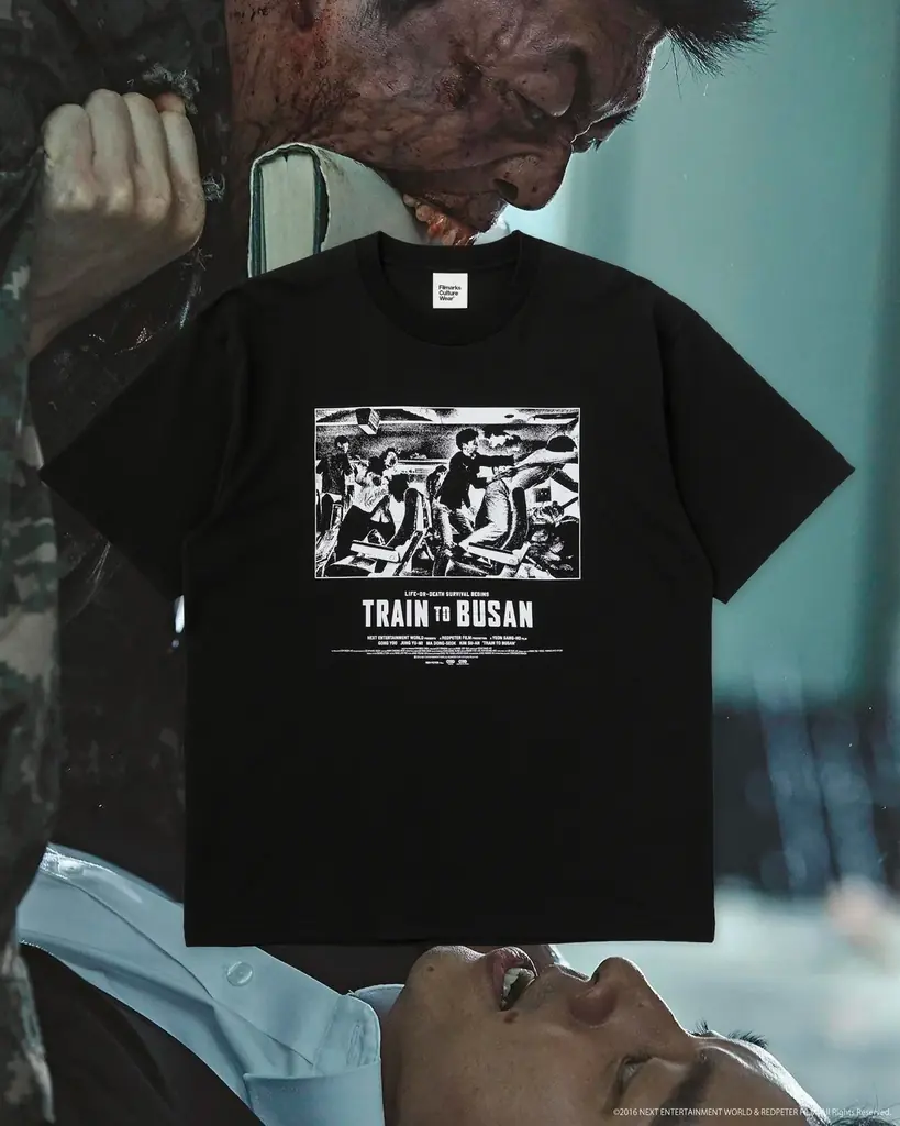 『新感染 ファイナル・エクスプレス』Tシャツ発売決定！8月21日（金）からの初4K上映を記念し、同日より販売 画像 1