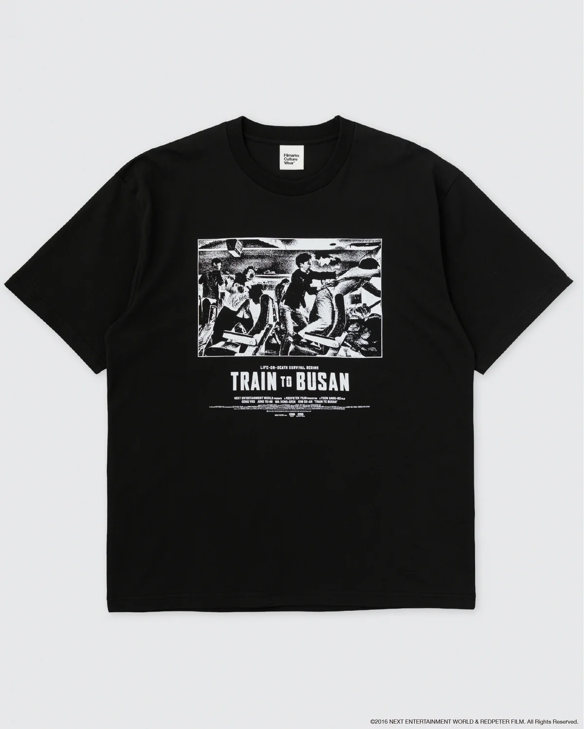 『新感染 ファイナル・エクスプレス』Tシャツ発売決定！8月21日（金）からの初4K上映を記念し、同日より販売 画像 3