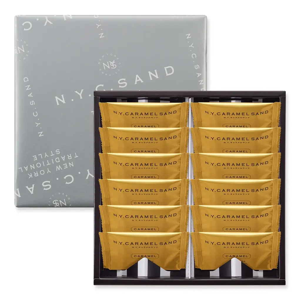 とろとろキャラメルで人気の〈N.Y.C.SAND〉が松坂屋名古屋店に再登場！「N.Y.ピーチティーキャラメルサンド」も数量限定販売 画像 7