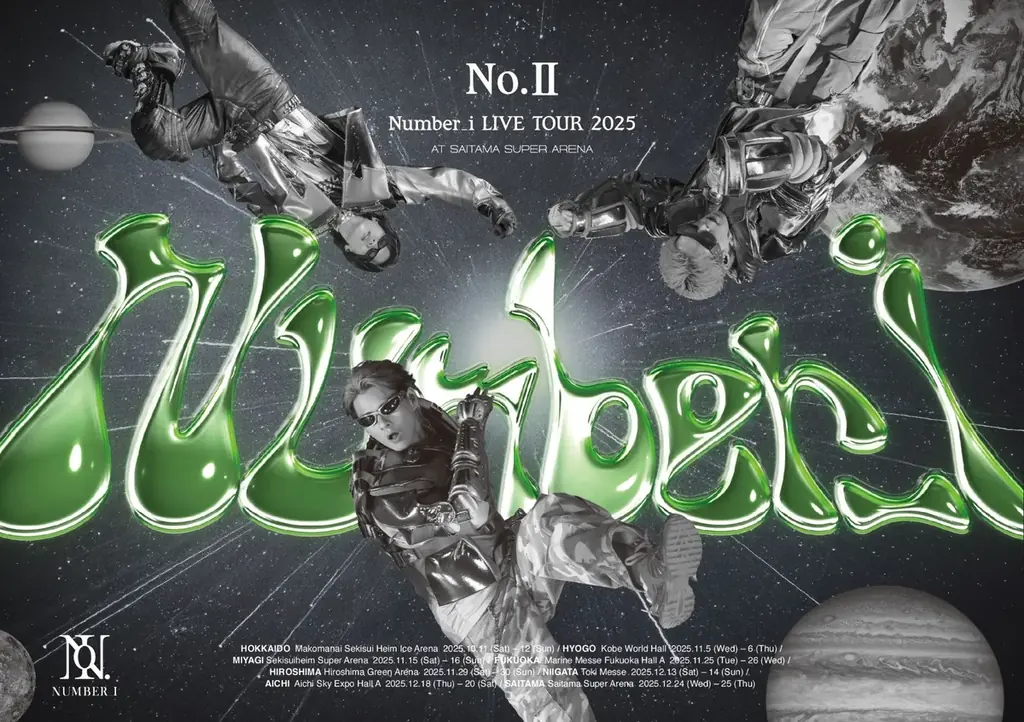西武新宿駅前の大型ビジョン「ユニカビジョン」で「Number_i」のLIVE映像を3曲フル尺で放映 画像 3