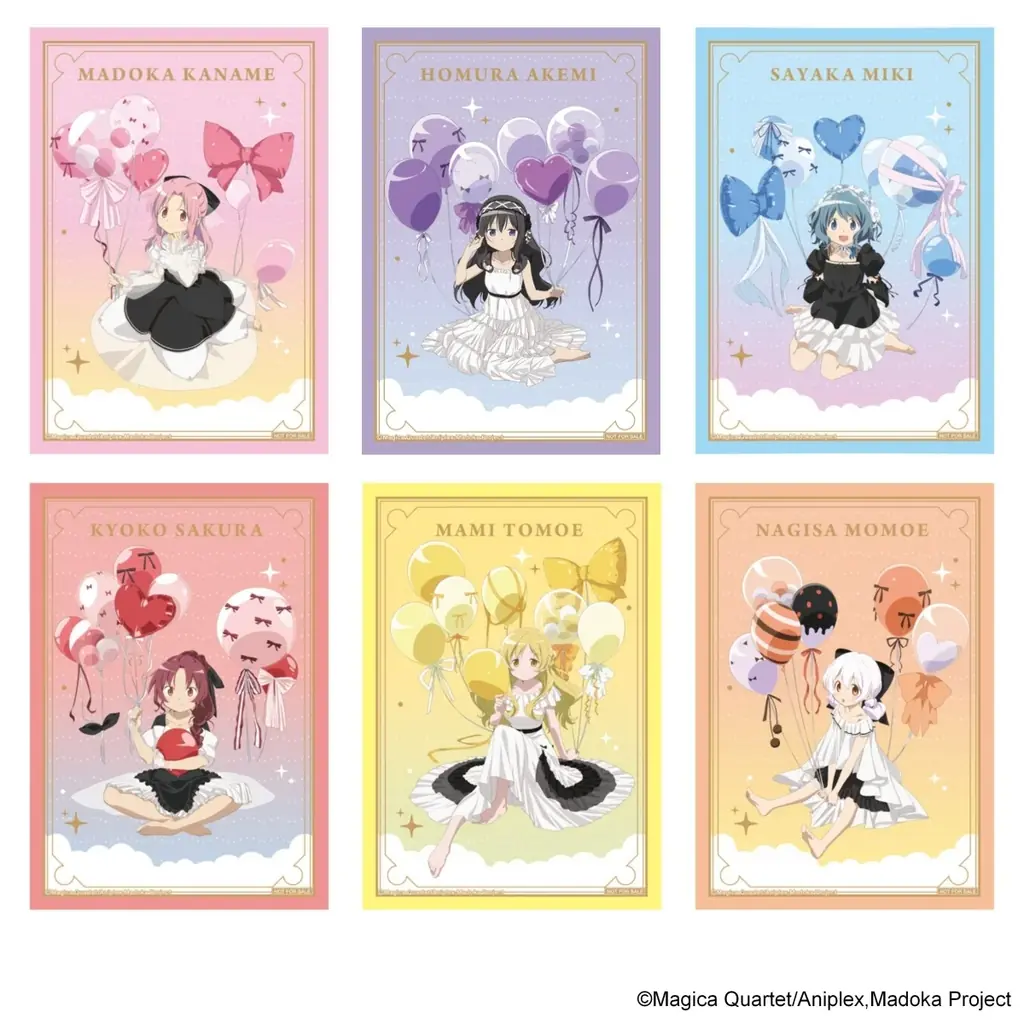 バルーンを手にしたキュートなまどか達がお披露目！　『劇場版 魔法少女まどか☆マギカ〈ワルプルギスの廻天〉』の描き下ろしイラストを使用した商品が、アニメイトで2026年10月24日発売！ 画像 6