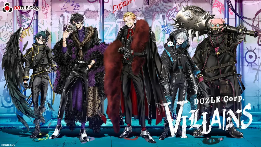 ドズル社『DOZLE Corp. VILLAINS』受注再販開始