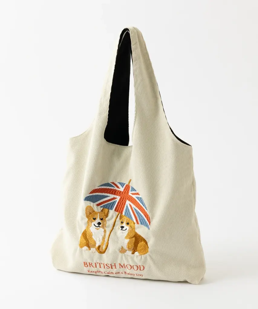 【英国展日本橋三越本店2026】ロンドン生まれの雑貨ブランド Jubilee ＜ジュビリー＞ が出店。英国犬モチーフの刺繍トートバッグ 画像 3