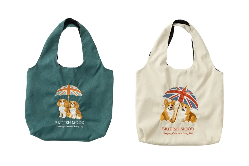 【英国展日本橋三越本店2026】ロンドン生まれの雑貨ブランド Jubilee ＜ジュビリー＞ が出店。英国犬モチーフの刺繍トートバッグ 画像 4