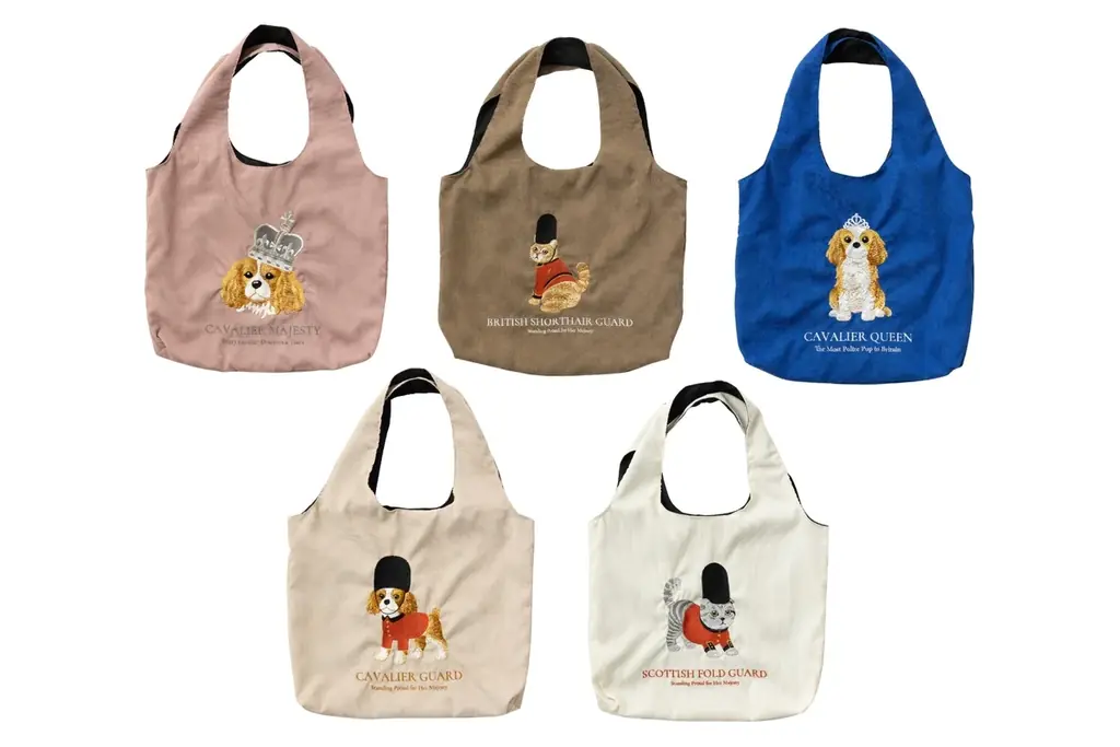 【英国展日本橋三越本店2026】ロンドン生まれの雑貨ブランド Jubilee ＜ジュビリー＞ が出店。英国犬モチーフの刺繍トートバッグ 画像 6