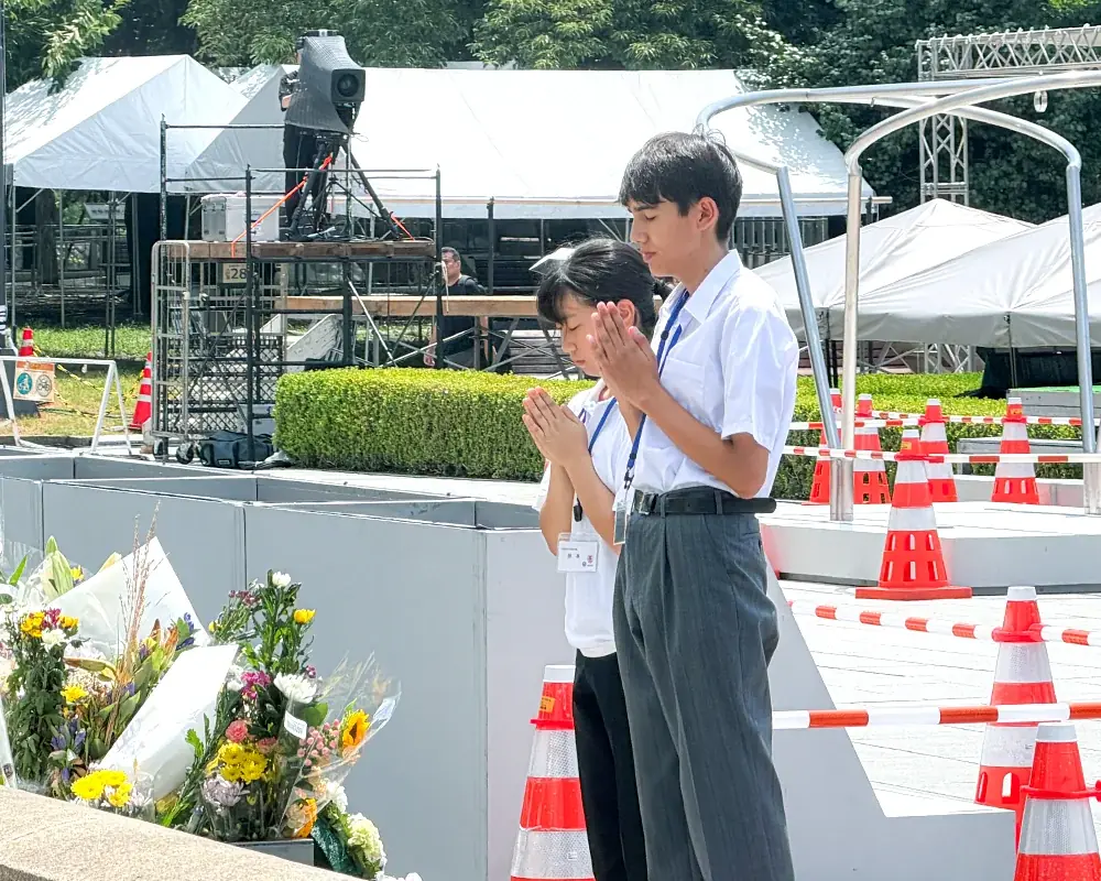 【千葉県印西市】中学生18人が広島へ 平和について学びを深める3日間に 画像 8