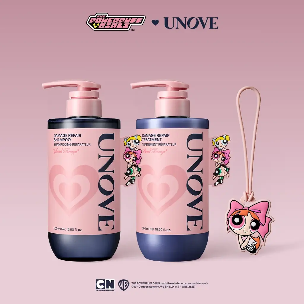 『パワーパフ ガールズ』×韓国No.1ヘアケア*¹「UNOVE(アノブ)」初コラボ！8月17日（月）より限定コレクション順次発売 画像 3