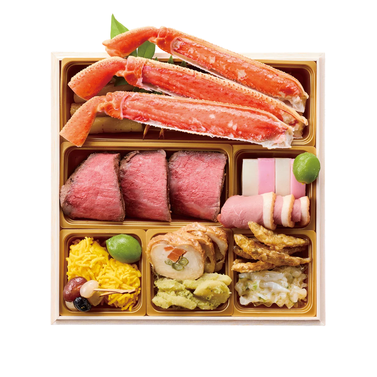 【源氏総本店】「伊勢海老 本ずわいかに 黒毛和牛おせち」の予約受付開始 画像 3
