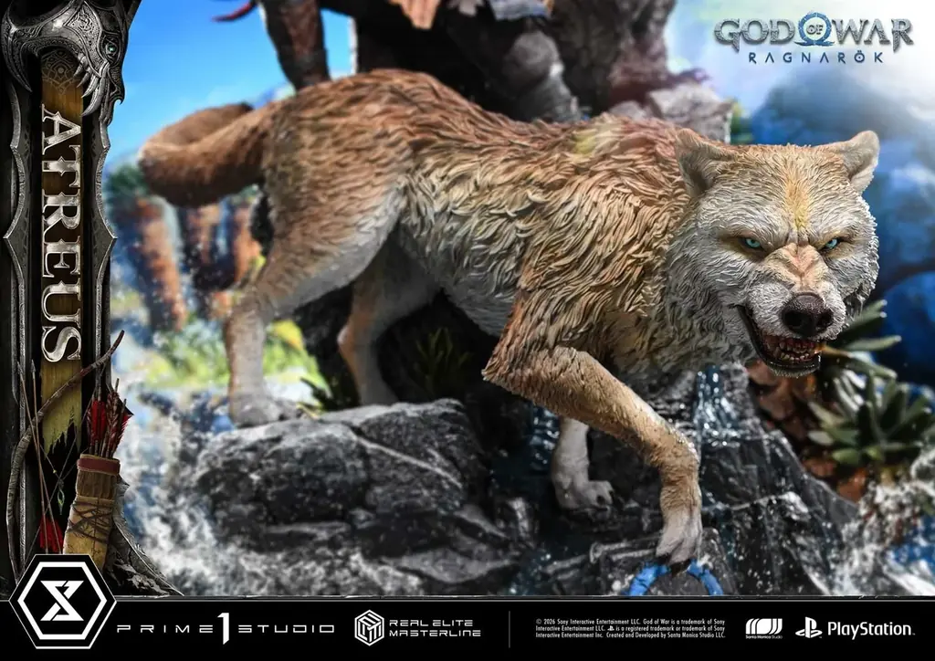 『ゴッド・オブ・ウォー ラグナロク』の「アトレウス」が、リアルな1/3スケールスタチューに 画像 11
