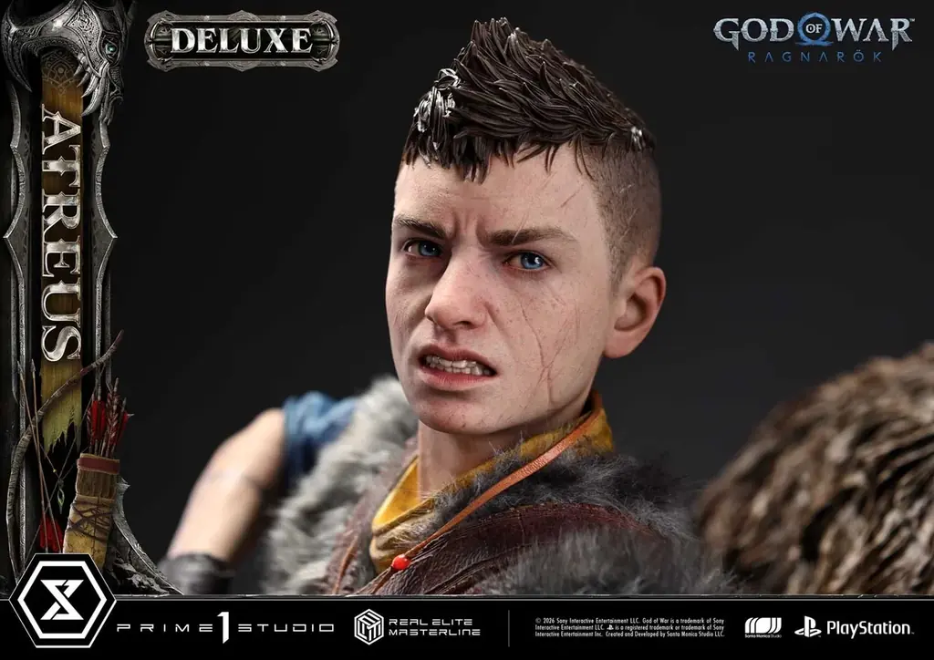 『ゴッド・オブ・ウォー ラグナロク』の「アトレウス」が、リアルな1/3スケールスタチューに 画像 13