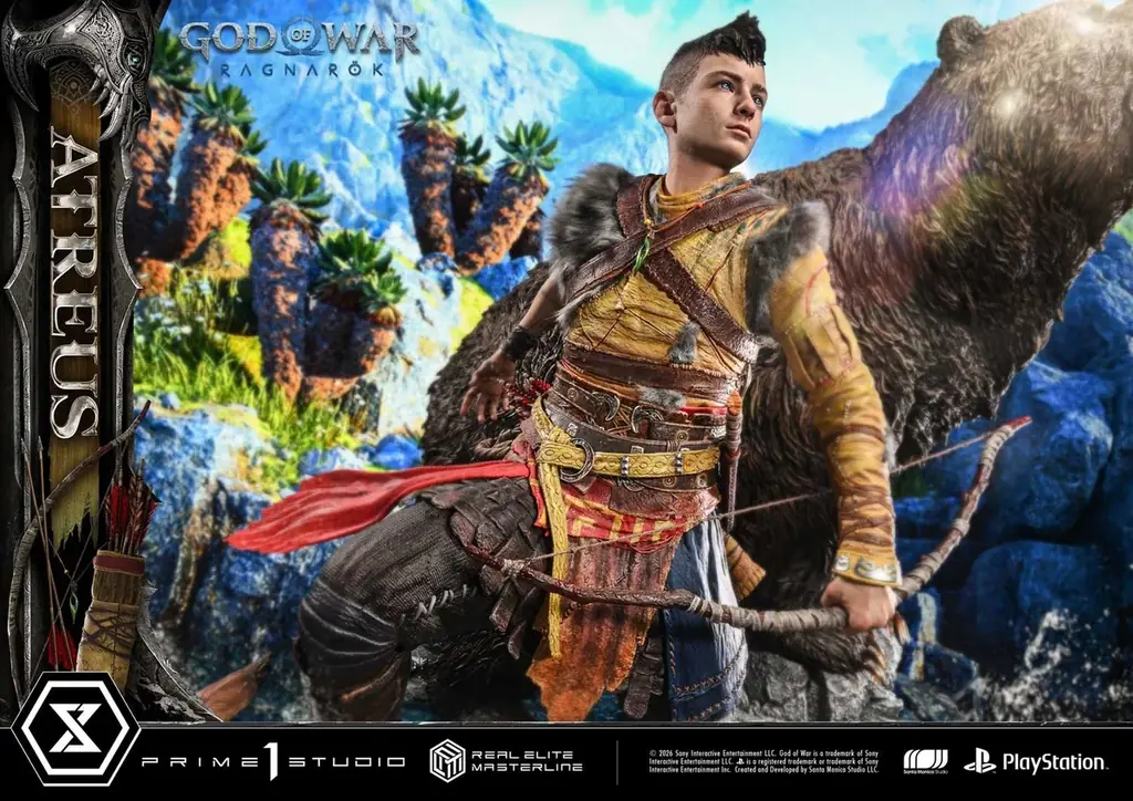 『ゴッド・オブ・ウォー ラグナロク』の「アトレウス」が、リアルな1/3スケールスタチューに 画像 5