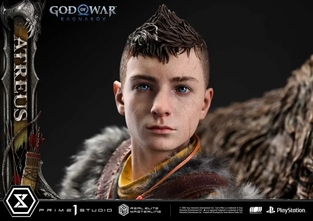 『ゴッド・オブ・ウォー ラグナロク』の「アトレウス」が、リアルな1/3スケールスタチューに 画像 6