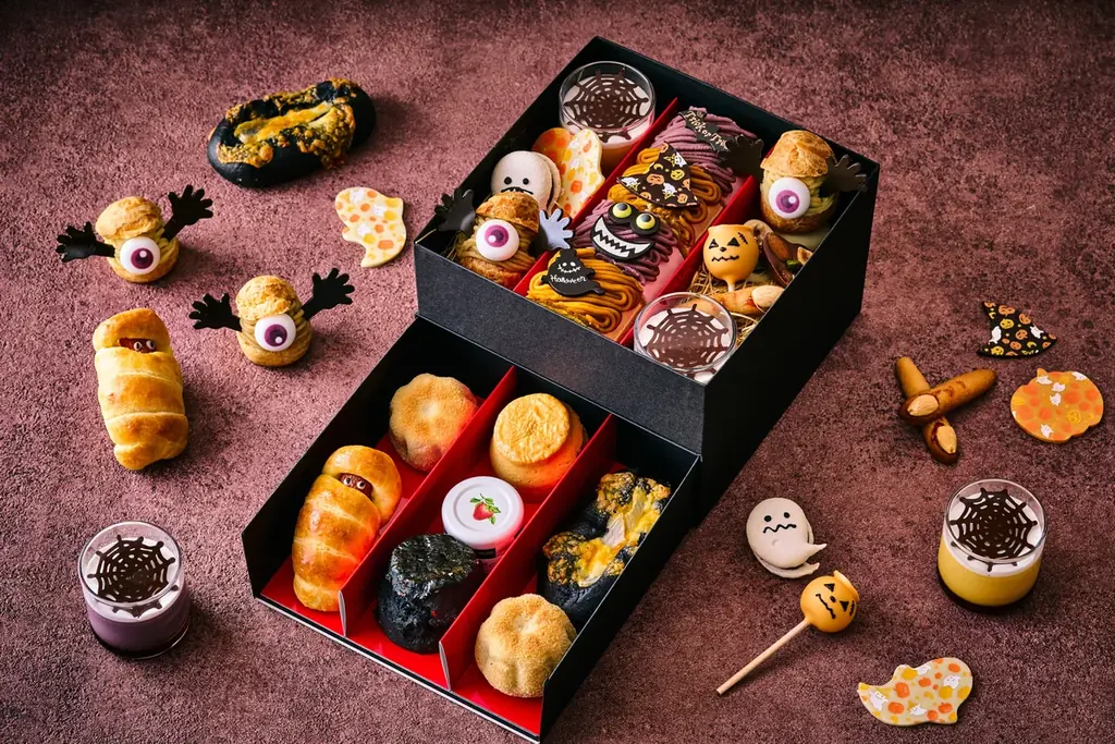 チョコレートドームで覆ったハロウィンケーキや丸ごと食べられるジャック オ ランタンなど“コワかわいい”スイーツが登場「ハロウィンスイーツ＆ブレッド セレクション」 画像 2